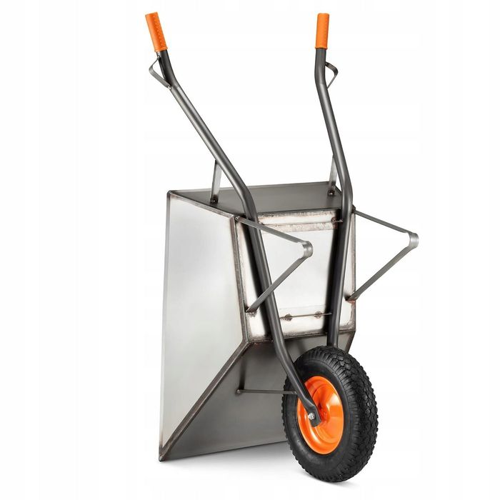 Transportowe pojemnik 120L 210kg metalowy do magazynowania