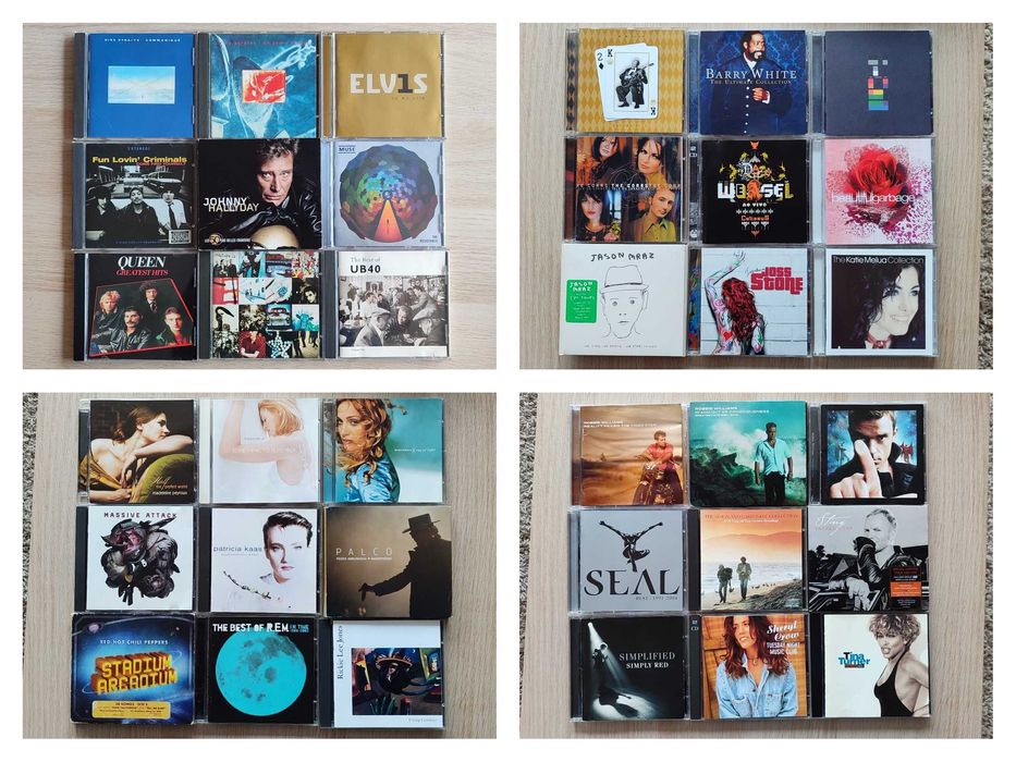 CD: pop rock, vocal (venda à unidade ou em lote)