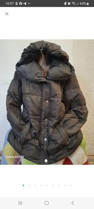 Пуховик 52р.(нат.пух)