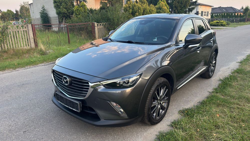 Mazda CX-3 MAZDA CX-3 2.0 121KM LED Navi Skóra Head-UP Martwe Pole ZAREJESTROWANY