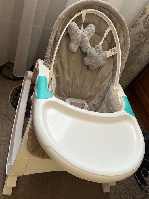 Стільчик для годування та гойдалка 3 в 1 Lorelli