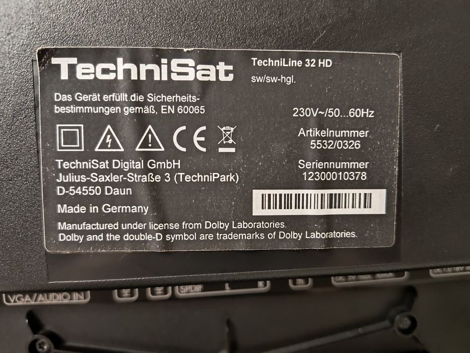 Telewizor 32" TECHNISAT Techniline 32HD Gorzów