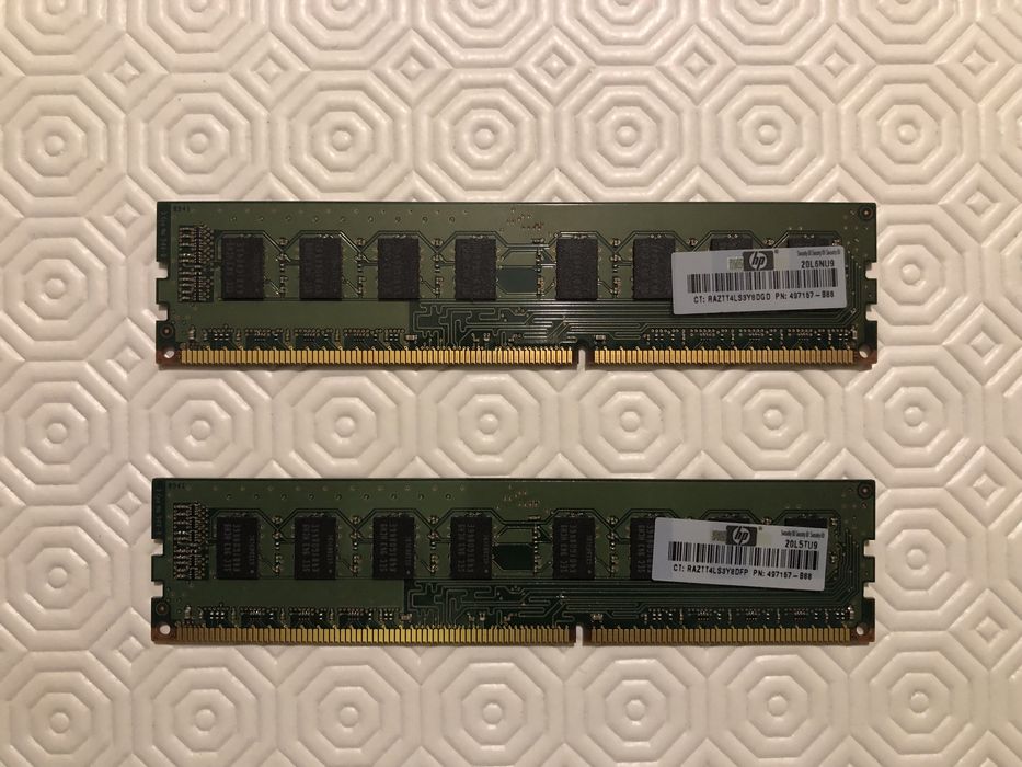 Placas de memória RAM Samsung 2GB