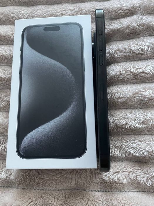 IPhone 15 pro Max 256 Black