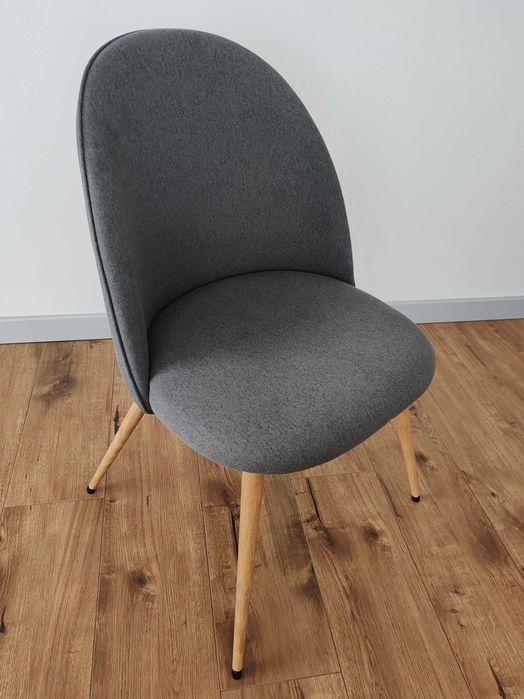 Krzesła szare jysk 4 szt