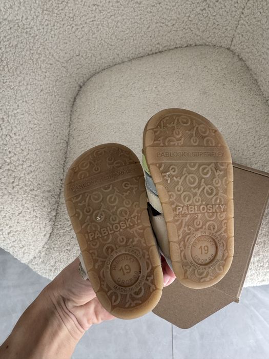 Дитячі barefoot сандалі Pablosky 19 розмір
