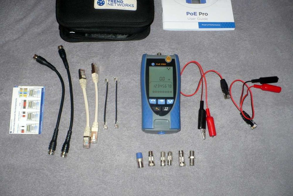 Tester kabli Trend Networks PoE Pro