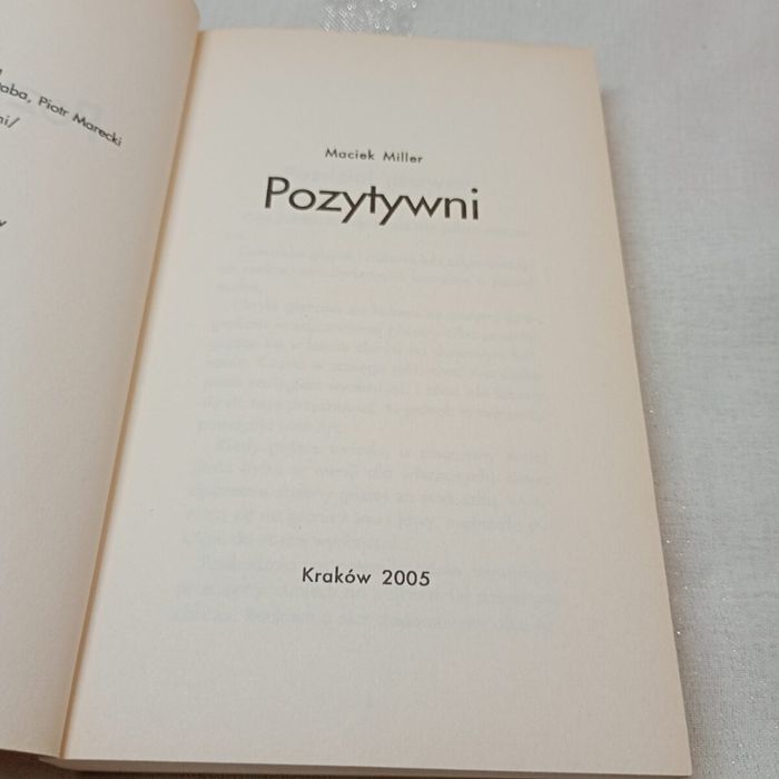 Pozytywni. Maciek Miller