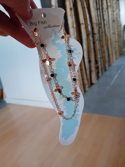 Nowa bransoletka na nogę