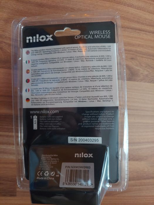 Бездротова миша nilox