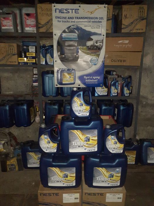 Автомобильные масла Финской компании бренд NESTE OIL, весь спектр.