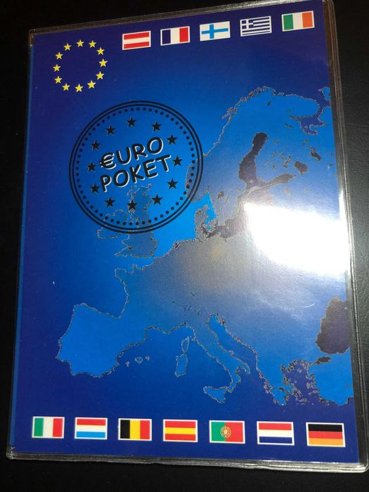 Set Anual Euros Eslovénia 2007 UNC com Livro