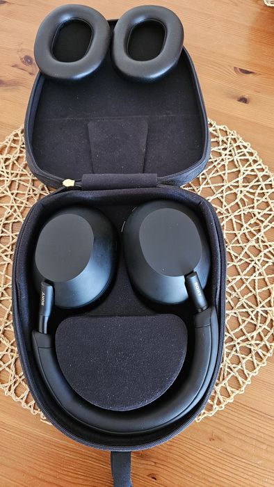 Słuchawki nauszne SONY WH-1000XM5 ANC Kolor czarny