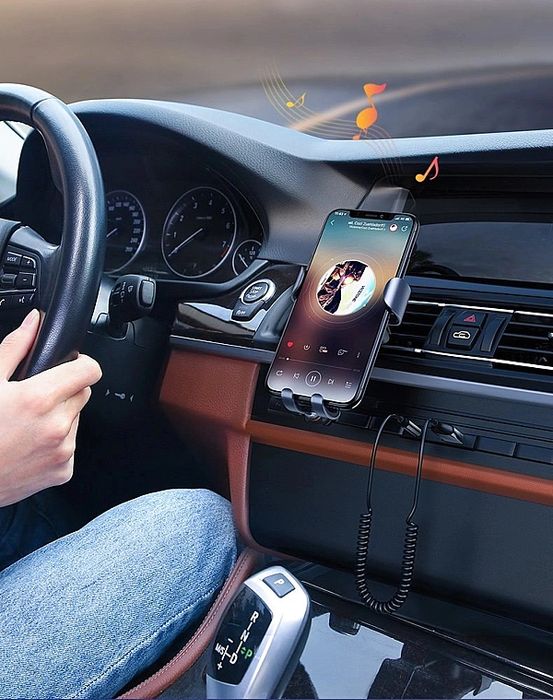 Ugreen odbiornik dźwięku Bluetooth 5.0 kabel USB adapter audio AUX jac