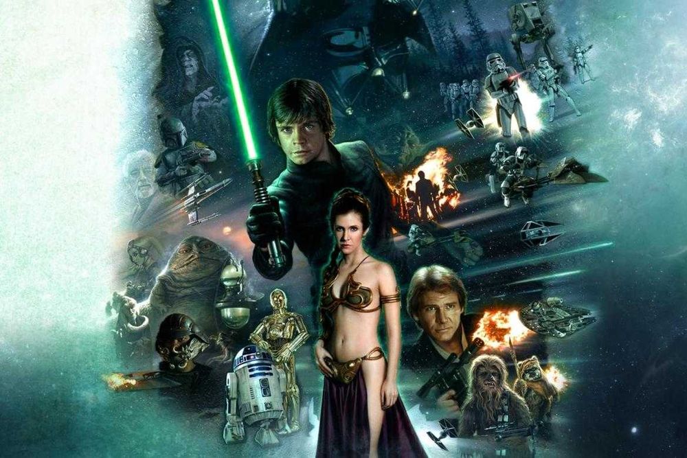 STAR WARS VI -O Regresso de Jedi (Mark Hamill/Carrie Fisher/Harrison F