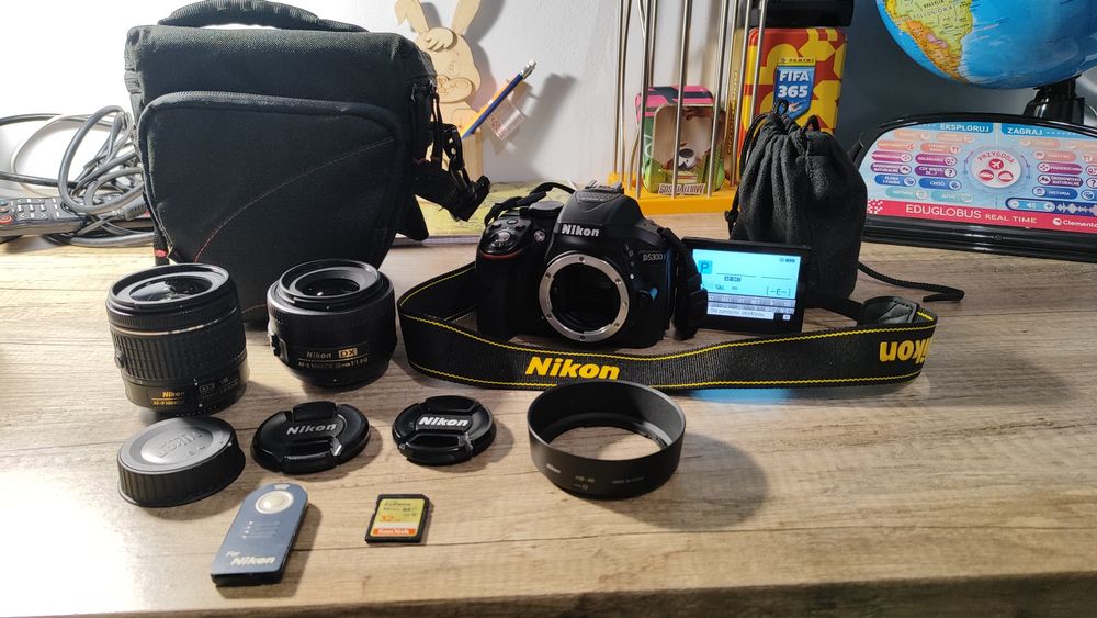Nikon d5300 + akcesoria