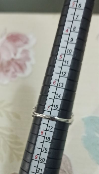 Anel de Prata Estilo Pandora C/ Cristais -Novo- 24h