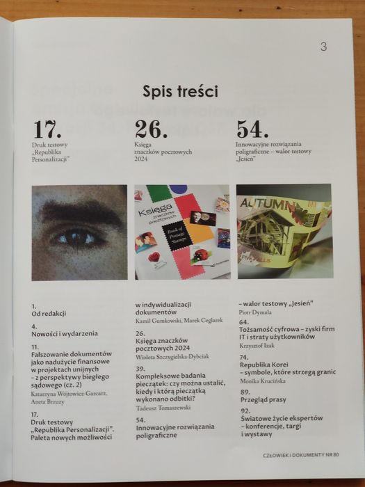 Druki Testowe Republika Personalizacji Magazyn PWPW Człowiek i Dokumenty
