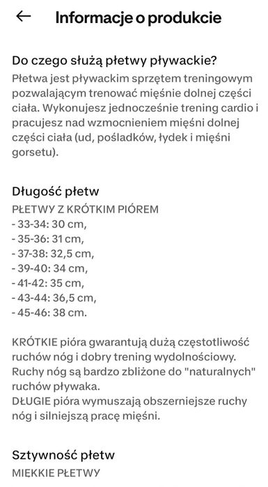Płetwy NABAIJI  33/34