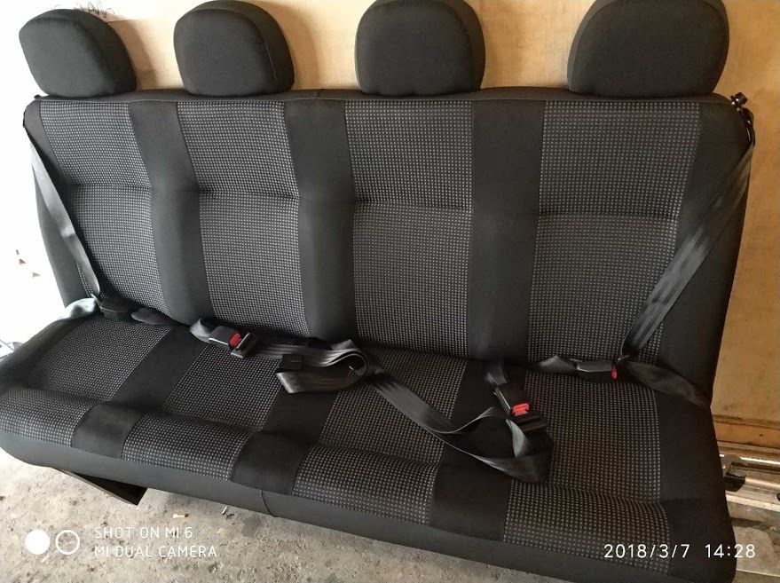 Kanapa ławka 4 osoby ,sprinter ,crafter , ducato, iveco