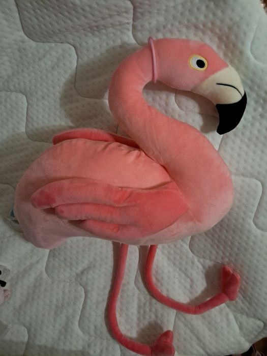Мягкая игрушка Розовый фламинго