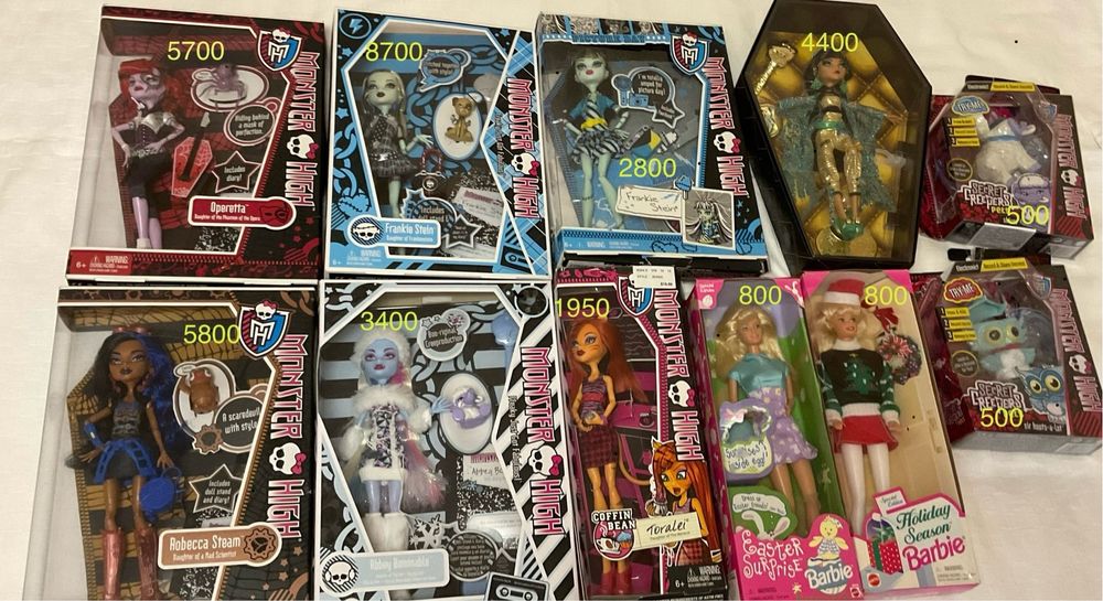 Monster high/Монстер хай/Disney/Winx/LOL OMG/Barbie