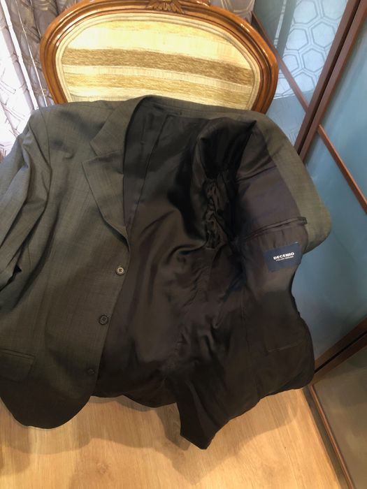 fato	decenio	56	italian design 100%lã	cinza