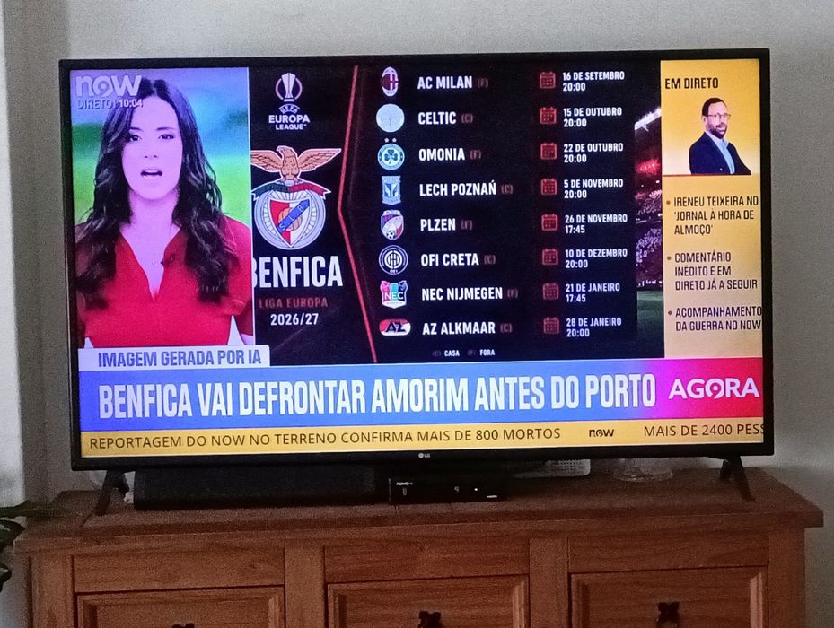 Smart TV LG 55 polegadas