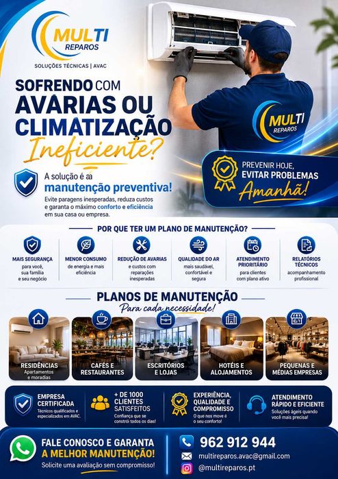 Plano de Manutenção Ar Condicionado | Empresas e Residências