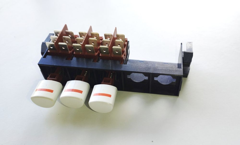 Botoneira 3 botões máquina lavar Fagor