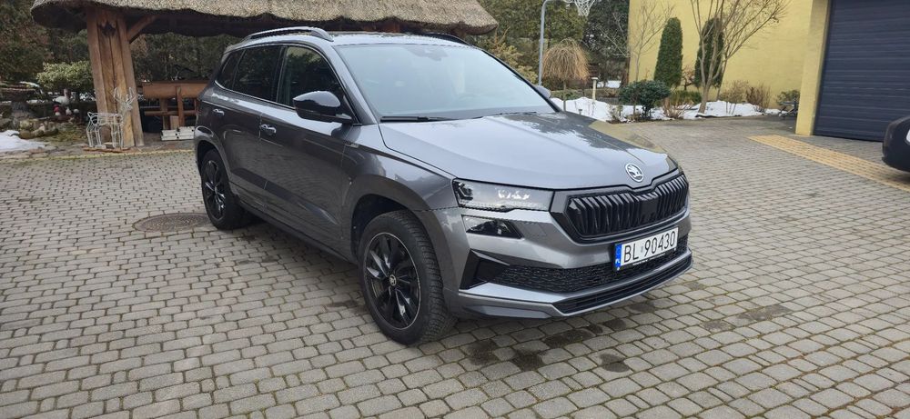 Skoda Karoq SKODA KAROQ 2.0 TSI DSG, 4x4 Sportline, SalonPL, 1 właściciel