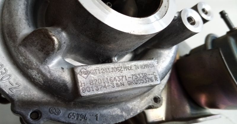 Turbo / compressor RENAULT Captur (J5_)