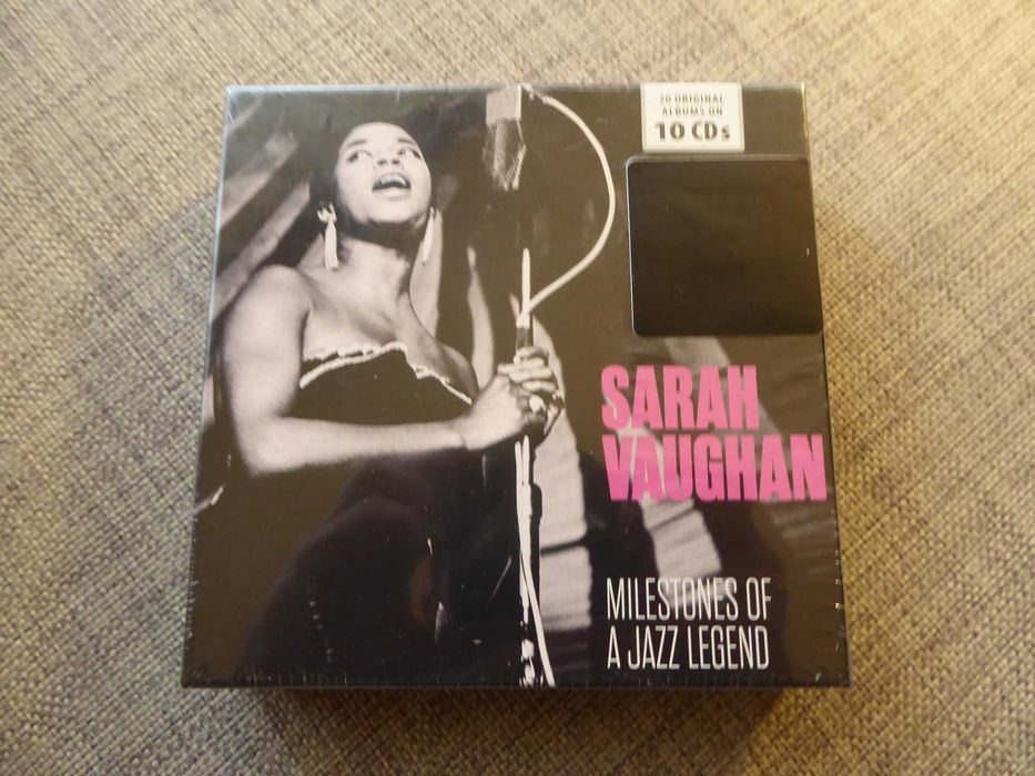 Sarah Vaughan - Milestones of a Jazz Legend 10 CD - nowe, zafoliowane