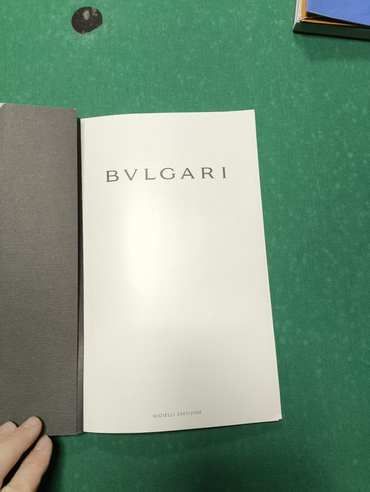 BVLGARI Gioielli 2007/2008 — оригинальный ювелирный каталог (лукбук)