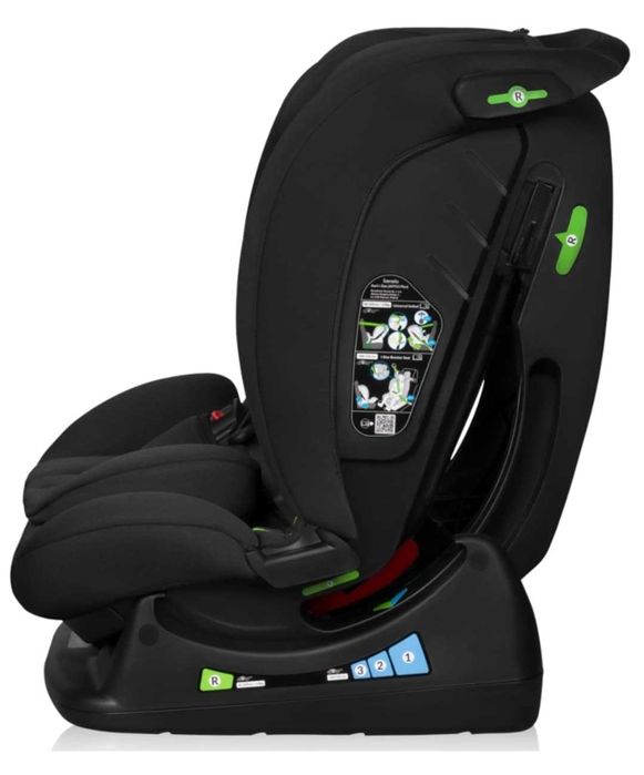 Fotelik samochodowy 40-150 PRZÓD TYŁ łatwy montaż Lionelo Izzy I-Size