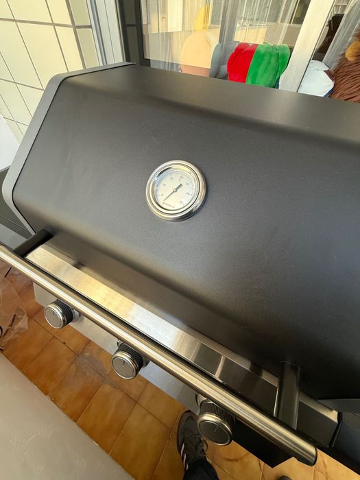 Barbecue churrasqueira a gás com 3 queimadores Naterial Kenton II