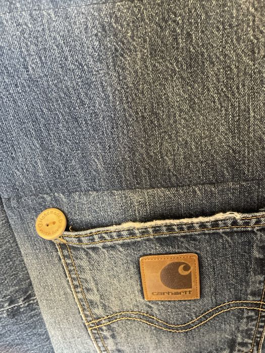 Torba shopper totebag jeans recykling