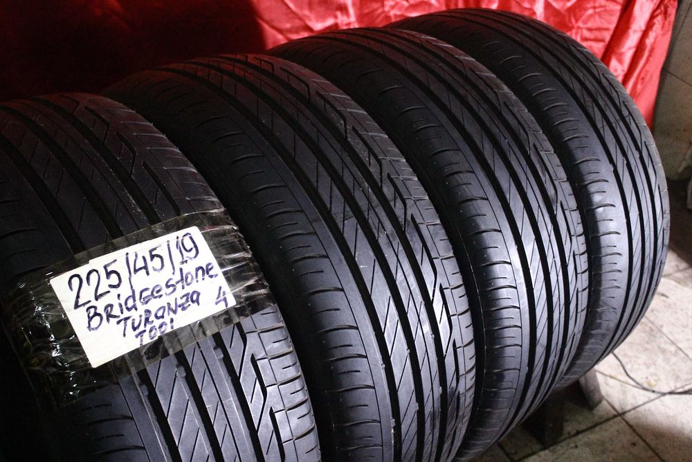 225-45-R19 BRIDGESTONE TURANZA = 4 штуки летней резины Germany