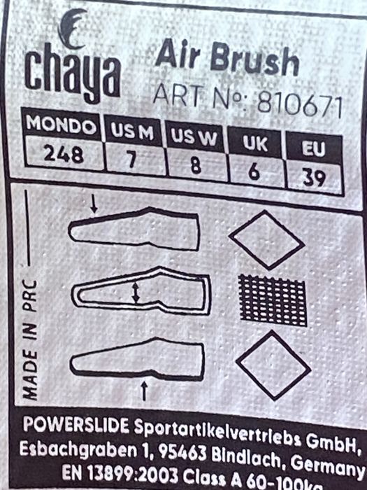 Patins marca Chaya