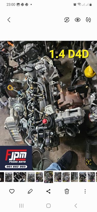 Motor toyota yaris 2013 1.4 d4d