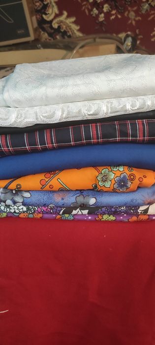 Отрезы -ткань,(шерсть,ситиц,парца,вескоза)