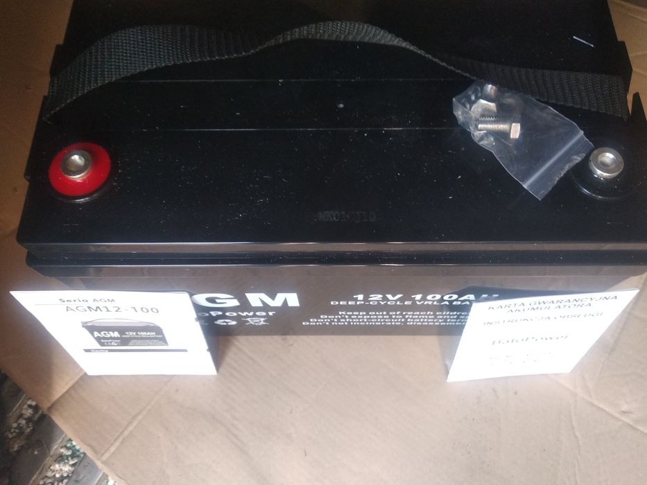 Гелевий акумулятор AGM Bato Power 100Ahдля ДБЖ УПС безперебійника