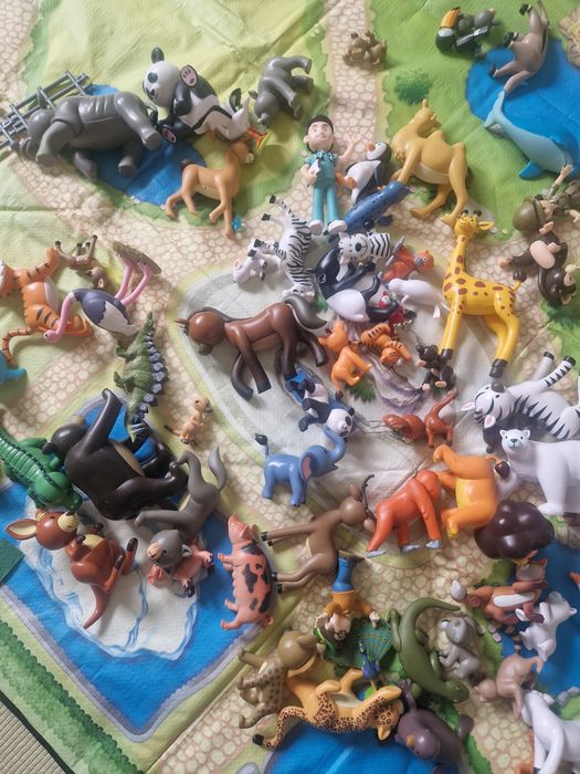 Kolekcja figurek zwierzęta z mojego zoo