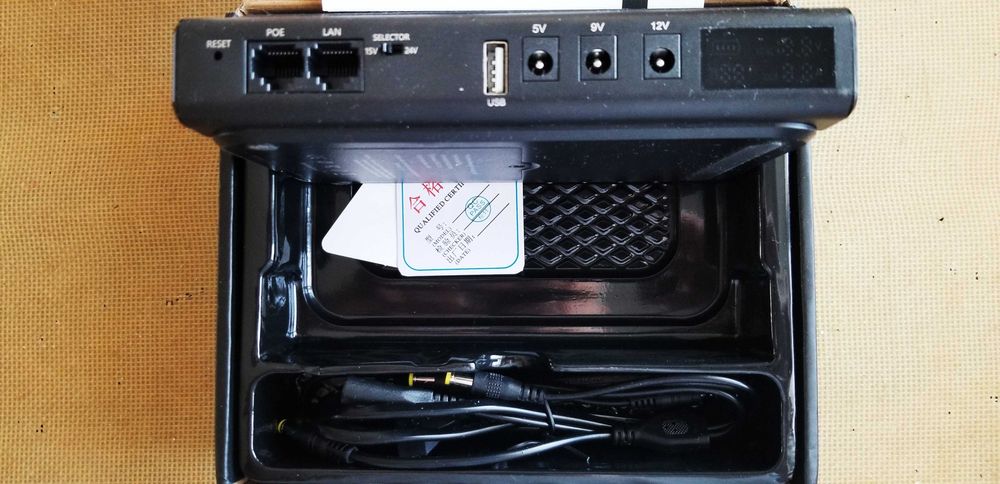 Джерело безперебійного живлення Docreate DC1036L EU UPS 36W