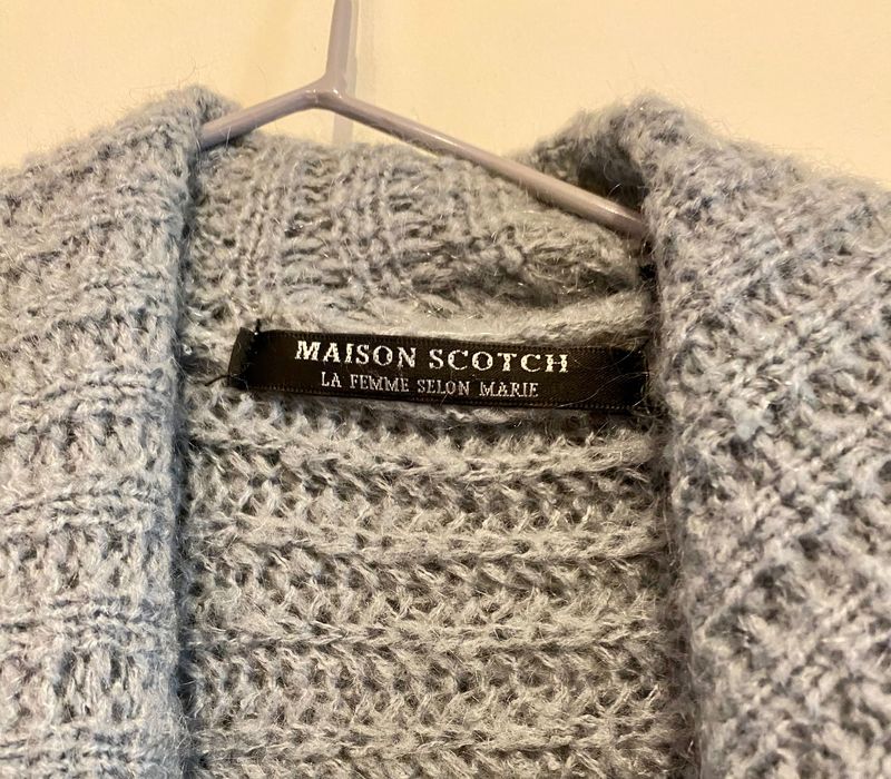 Maison Scotch sweter wełniany M