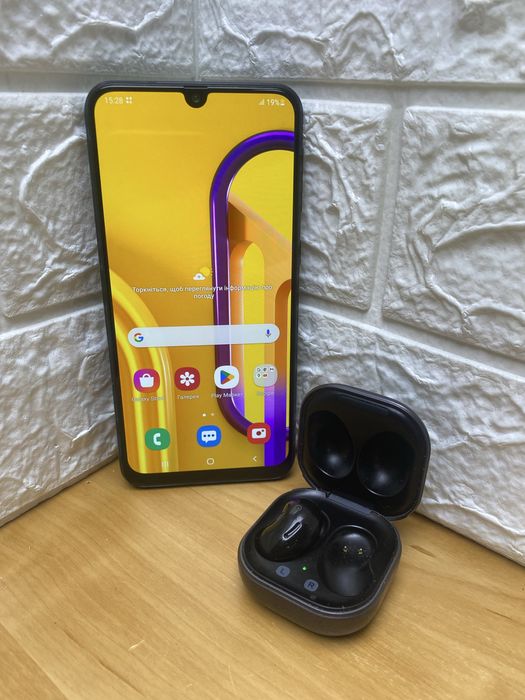Смартфон samsung m30s +наушники samsung