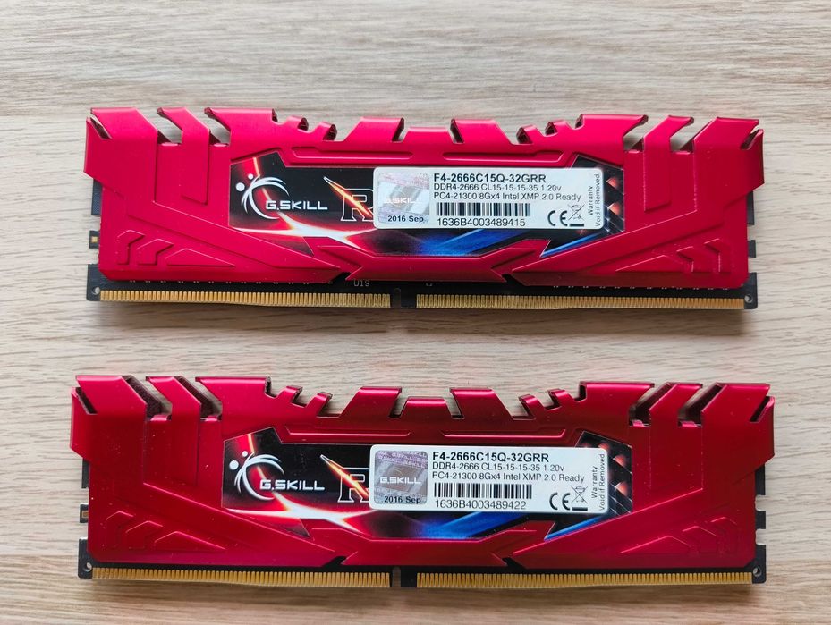 G.SKILL Ripjaws 4 DDR4 32GB (4x8GB) 2666MHz CL15
