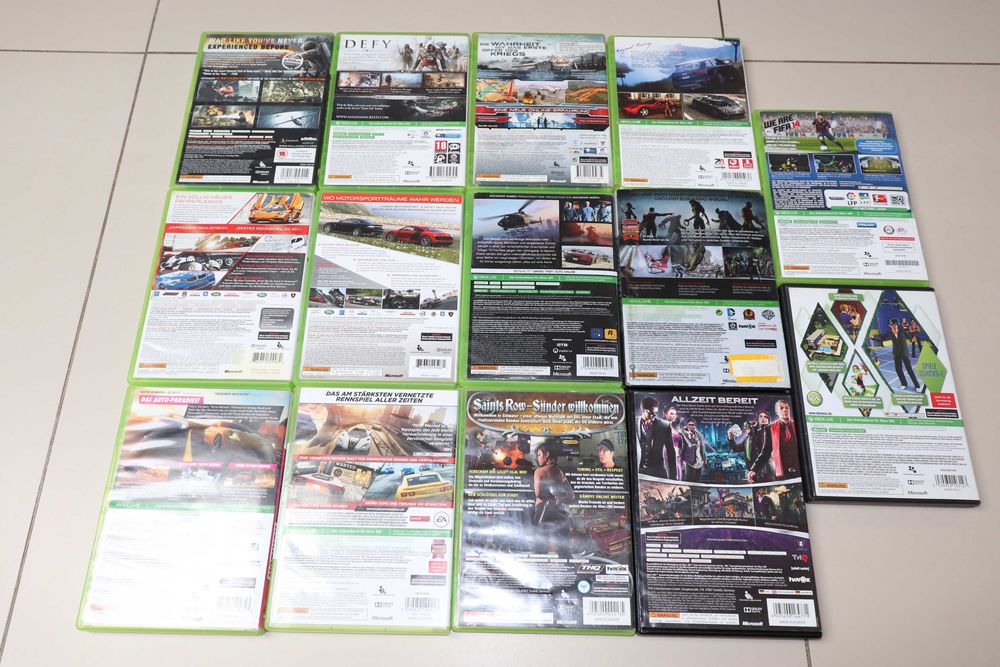 14 Gier XBOX360 Forza, Test Drive, Call of Duty, GTAV, Assasin's Creed