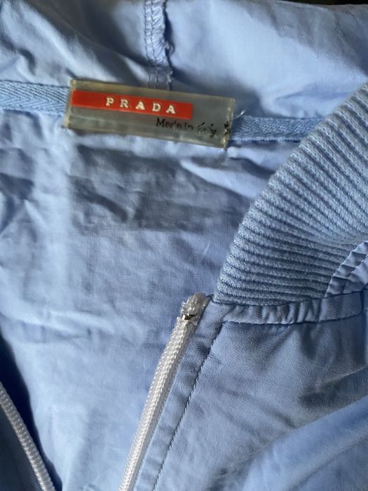 Prada ветрока  куртка 44-46р