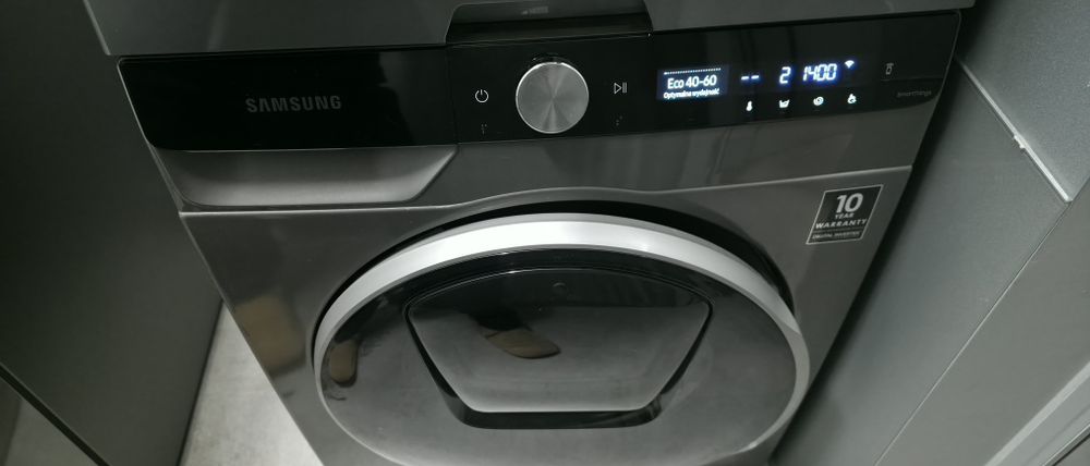 Samsung AI zestaw pralka i suszarka z półką
